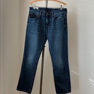 Abercrombie & Fitch Men's straight slim fit blue jeans sz 31x32  Great Condition